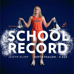 Image post by @hopecollegetrack on Instagram