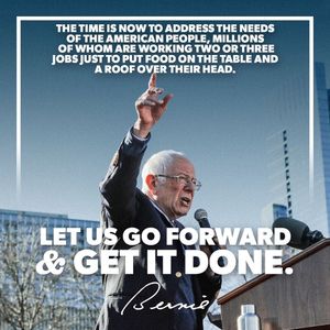 Image post by @berniesanders on Instagram