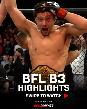 Image post by @ufcfightpass on Instagram