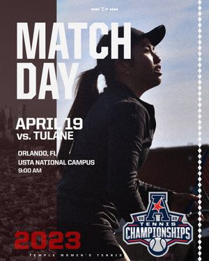 Image post by @templewtennis on Instagram