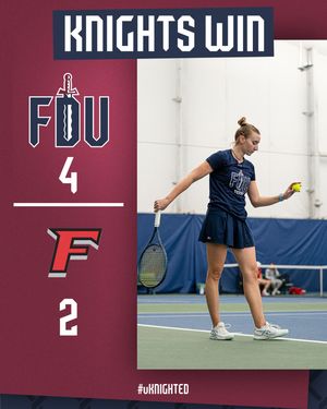 Image post by @fduknights_tennis on Instagram