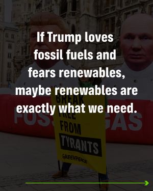 Image post by @greenpeace on Instagram