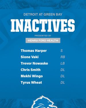 Image post by @Lions on Twitter