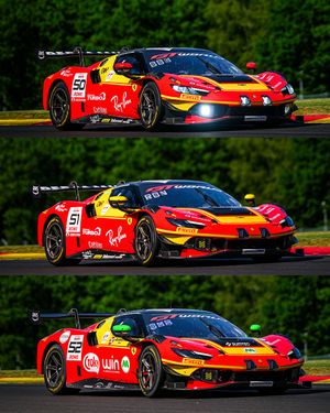Image post by @ferrariraces on Instagram