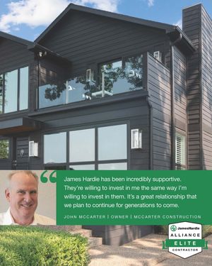 Image post by @jameshardie on Instagram