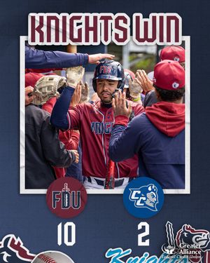 Image post by @FDUKnightsBase on Twitter