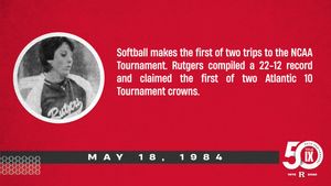 Image post by @RUAthletics on Twitter