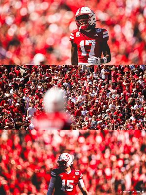 Image post by @huskerfootball on Instagram
