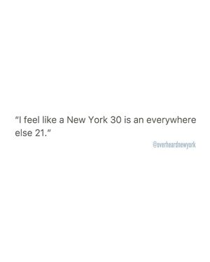 Image post by @overheardnewyork on Instagram