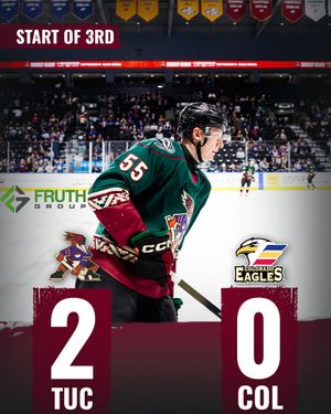 Image post by @RoadrunnersAHL on Twitter