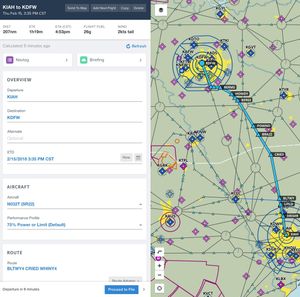 Image post by @foreflight on Instagram