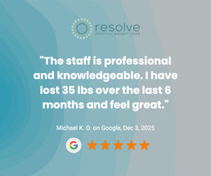 Image post by @resolvemedicalweightloss on Instagram