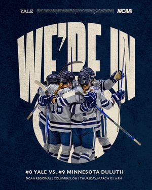 Image post by @yalewhockey on Instagram