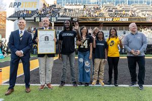 Image post by @appstatesports on Twitter/X