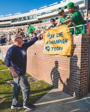 Image post by @thefightingirish on Instagram