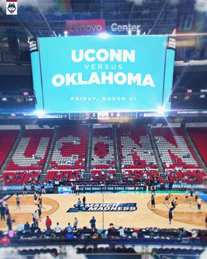 Image post by @UConnMBB on Twitter/X