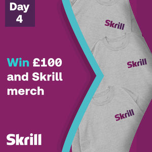 Image post by @skrill on Twitter