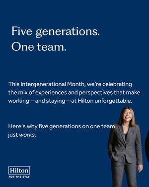 Image post by @hiltoncareers on Instagram