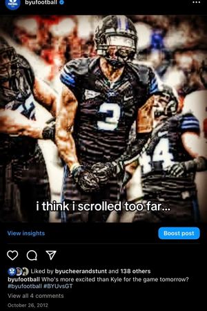 Video post by @byufootball on TikTok
