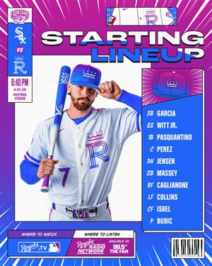 Image post by @Royals on Twitter