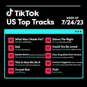 Image post by @musicontiktok on Instagram