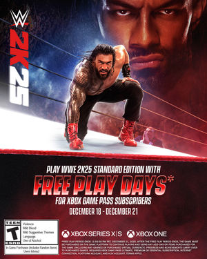 Image post by @wwegames on Instagram
