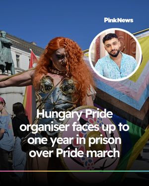 Image post by @pinknews on Instagram