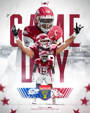 Image post by @RazorbackFB on Twitter