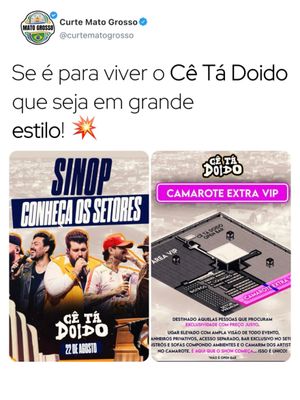 Image post by @curtematogrosso on Instagram