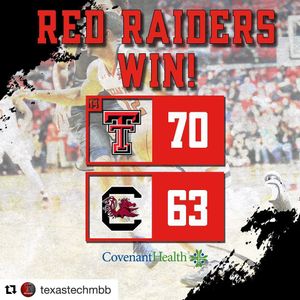 Image post by @texastechathletics on Instagram