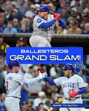 Image post by @cubs on Instagram