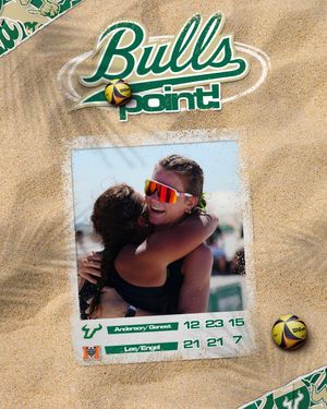Image post by @USF_BeachVB on Twitter