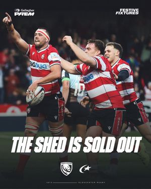 Image post by @officialgloucesterrugby on Instagram