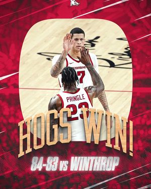 Image post by @razorbackmbb on Instagram