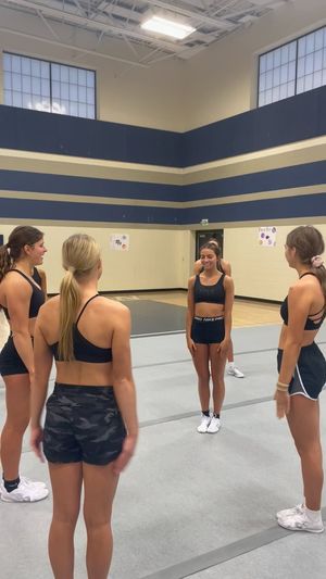 Video post by @corner_canyon_cheer on Instagram