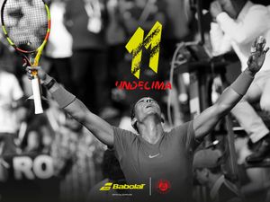 Image post by @babolat on Twitter