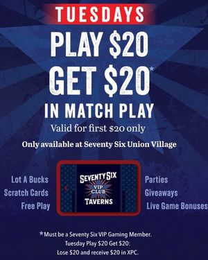 Image post by @Seventy Six Taverns on Facebook