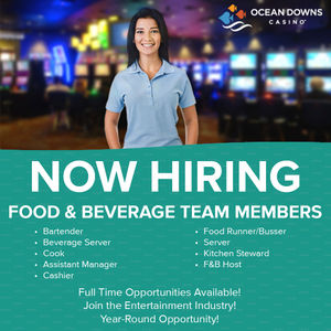 Image post by @oceandownscasino on Instagram
