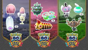 Image post by @PokemonGoApp on Twitter