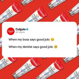 Image post by @colgate on Instagram