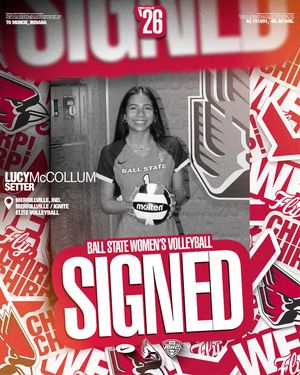 Image post by @ballstatewvb on Instagram
