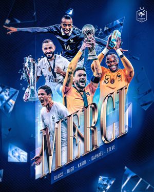 Image post by @equipedefrance on Twitter