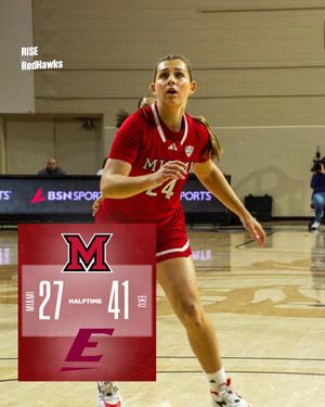 Image post by @miamioh_wbb on Instagram