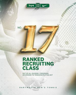 Image post by @dartmouthmtennis on Instagram