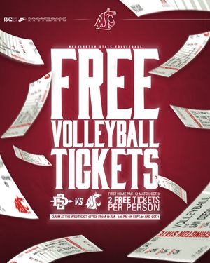 Image post by @wsucougarvb on Instagram