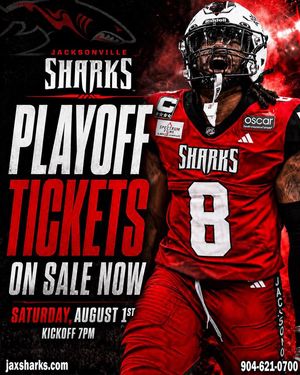 Image post by @jaxsharks on Instagram