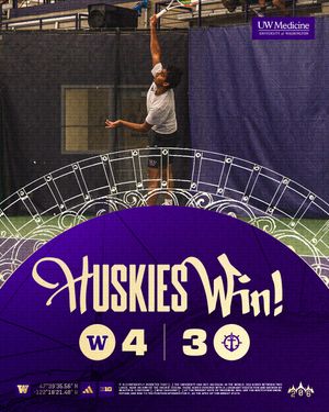 Image post by @uw_mtennis on Instagram