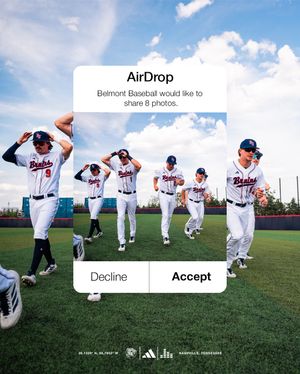 Image post by @belmontbaseball on Instagram
