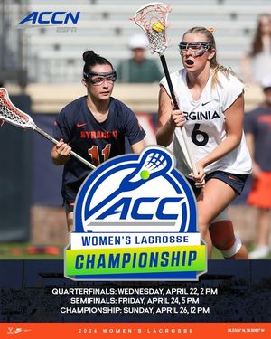 Image post by @UVAWomensLax on Facebook