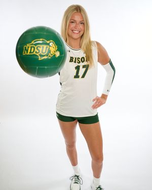Image post by @ndsuvolleyball on Instagram